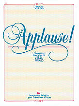 Applause piano sheet music cover Thumbnail